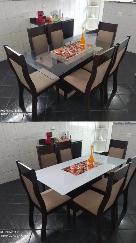 Película para Mesa de Vidro: trabalho com película